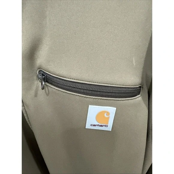 Carhartt Men's 101299 Crowley Softshell Nylon Jacket Size 2XL‎ Work Jacket EUC